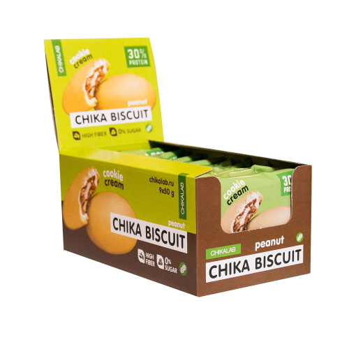  CHIKALAB - Chika Biscuit Cookies Protein With Filling 