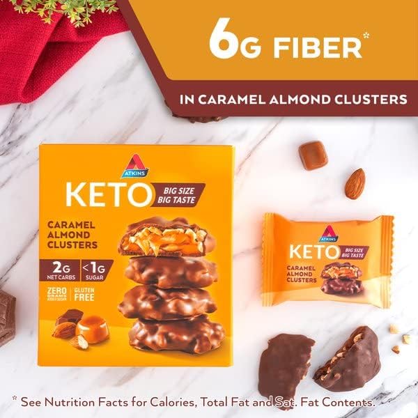 Atkins - Keto Caramel Almond Clusters 
