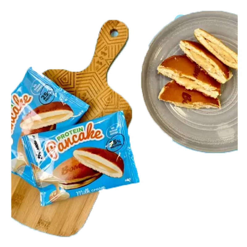  بومب بار - بانكيك البروتين المحشو (10 حبات) - BombBar - Protein Pancake 