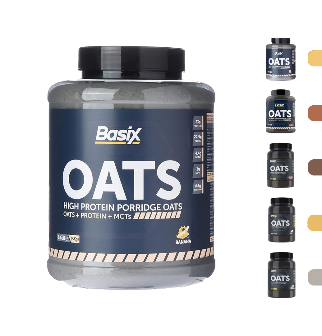  بيسيكس أوت بروتين الشوفان  - Basix Oats High Protein Porridge Oats 