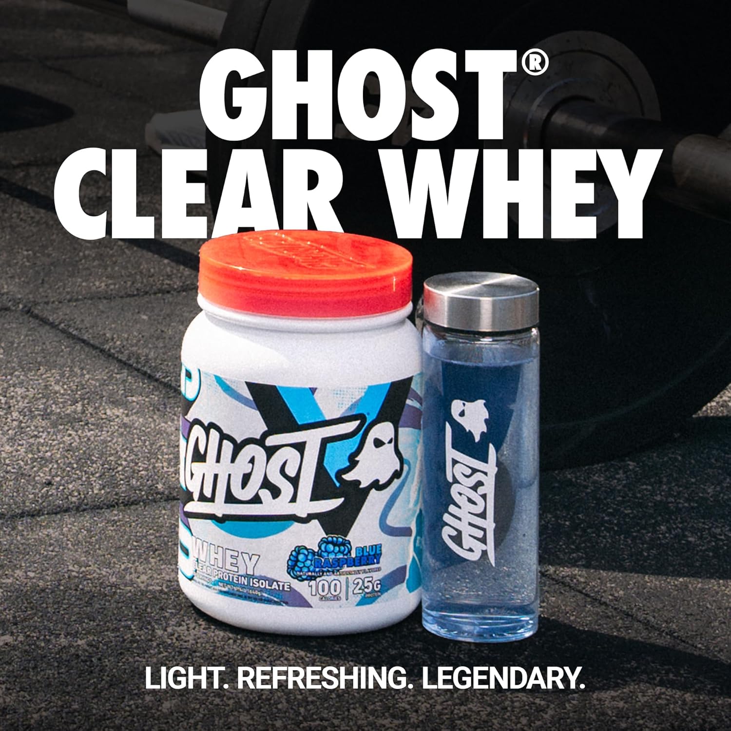  Ghost Clear Whey Isolate Protein Powder 