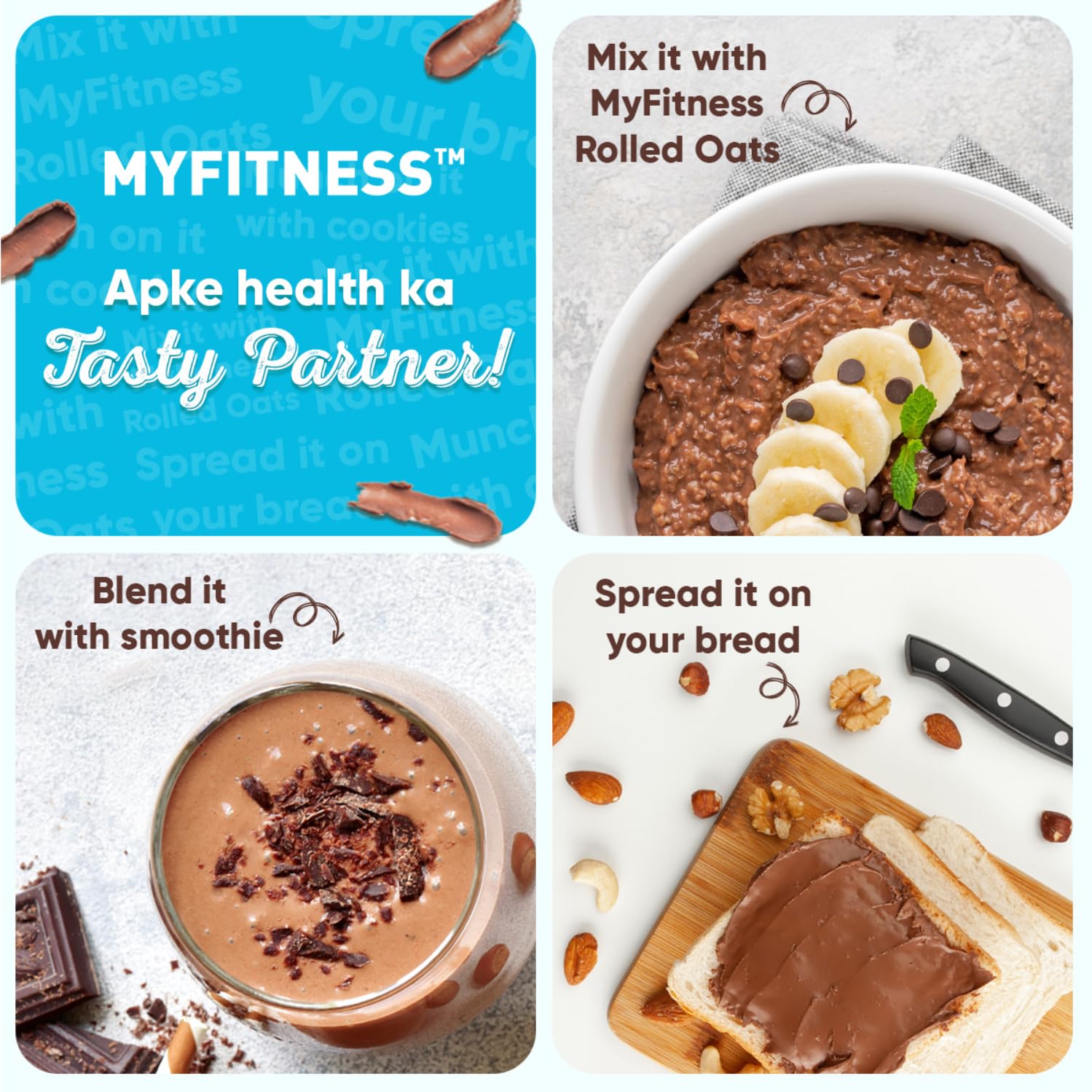  ماي فيتنيس - زبدة الفول السوداني قابلة للدهن (510 جم) - MYFITNESS - Peanut Butter 