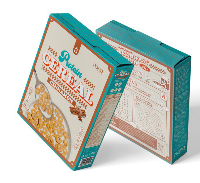  نانو سبس - حبوب افطار بروتين (250 جم) - Nano Supps - Protein Cereal 