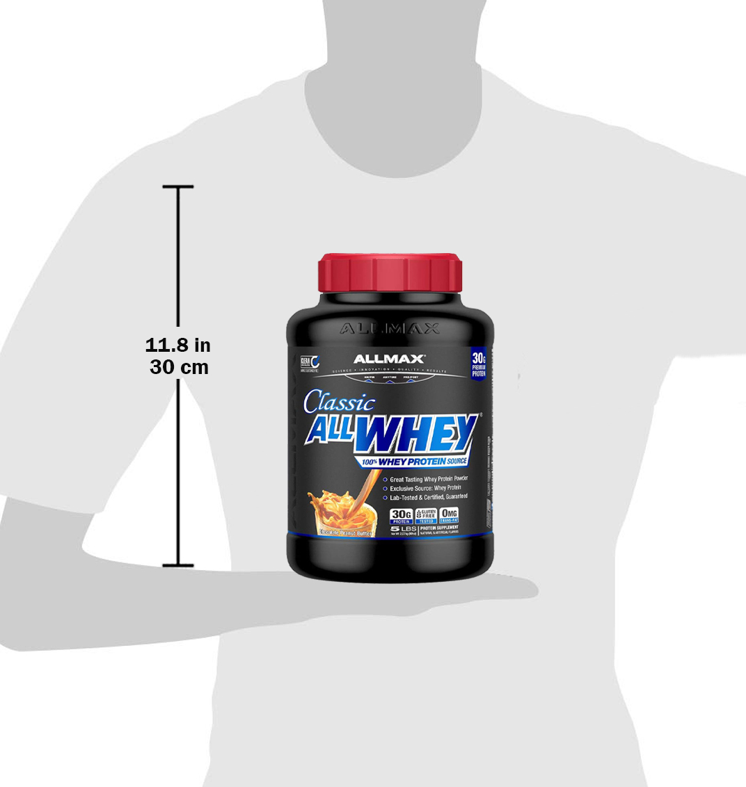  ALLMAX Nutrition - Classic ALLWHEY Protein (2.27 kg) 