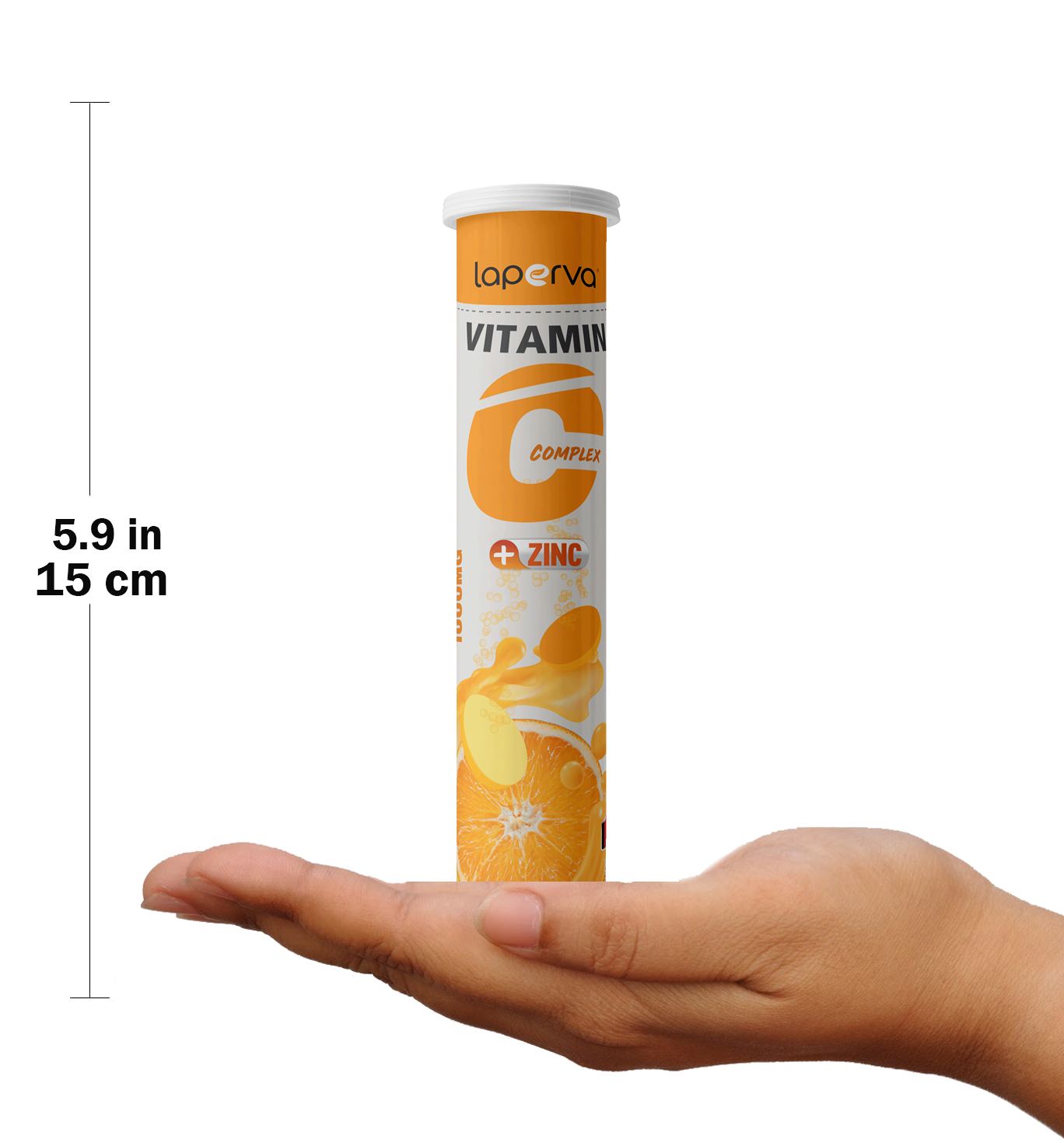  لابيرفا - فيتامين سي كومبليكس بلس زنك (20 قرص) - Laperva - Vitamin C Complex Plus Zinc 