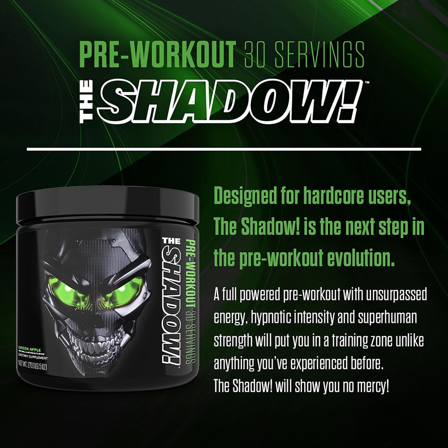 جي أن إكس سبورت ذا شادو JNX Sports The Shadow Pre Workout