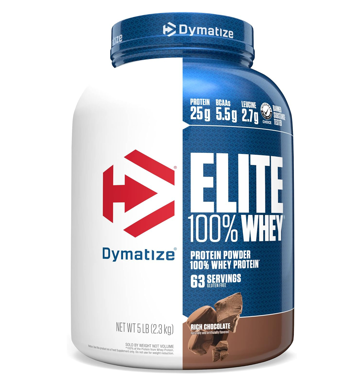  Dymatize - Elite 100% Whey Protein 