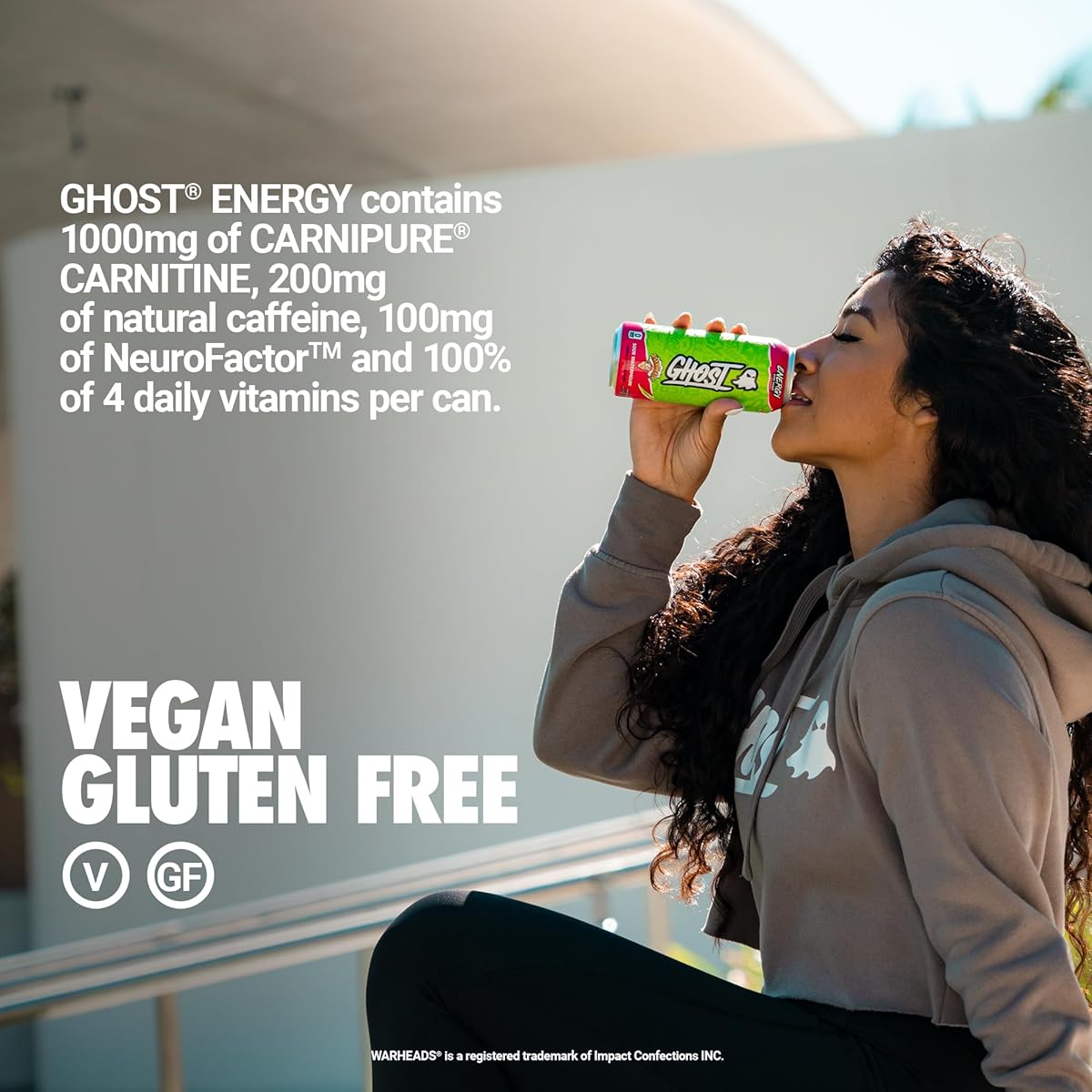  جوست - مشروب طاقة ماقبل التمرين (473 مل) - GHOST- Energy Drink Zero Sugars 