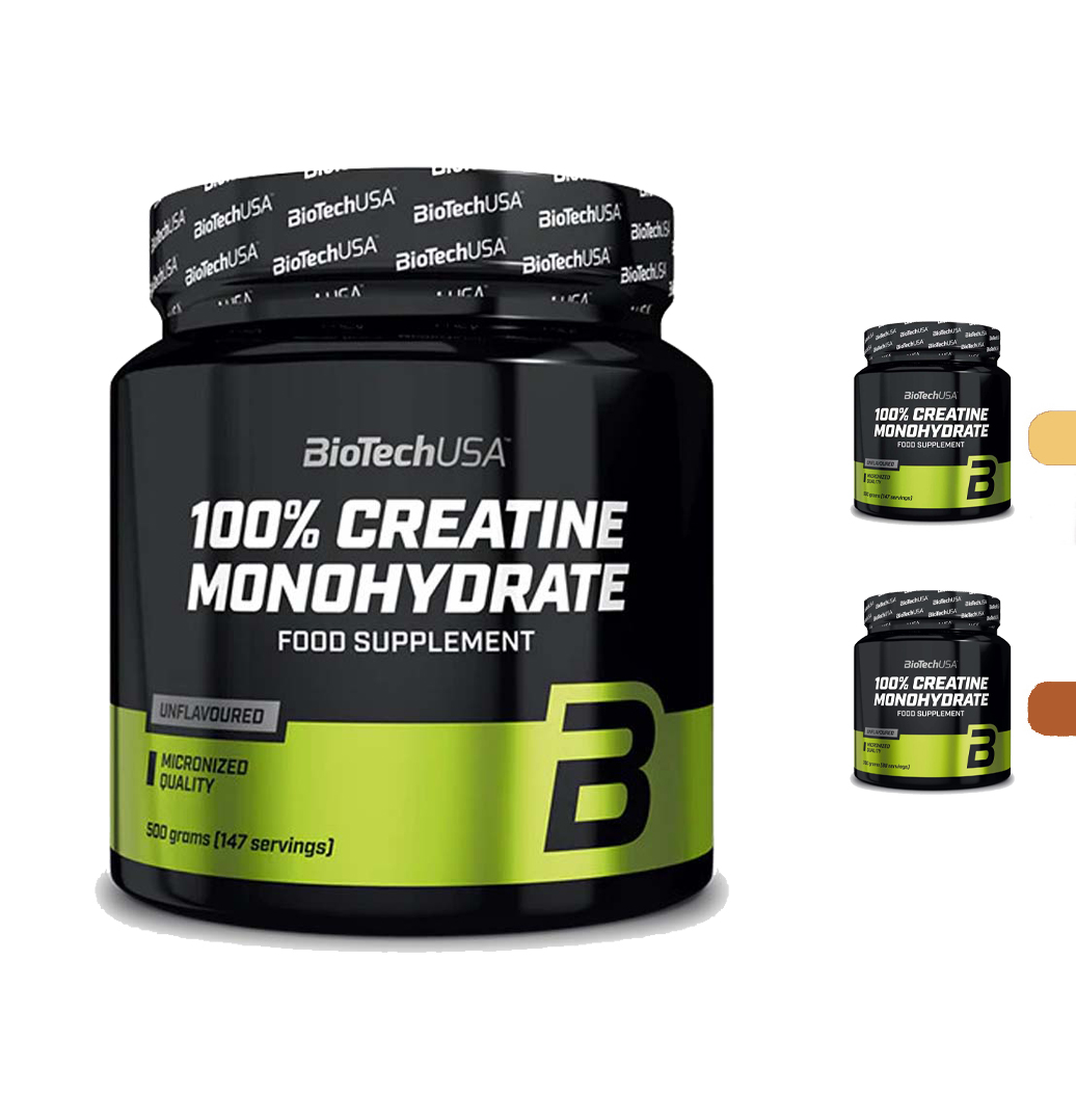  بيوتك يو إس إيه - 100% كرياتين مونوهيدرات - BioTech USA - Creatine Monohydrate 