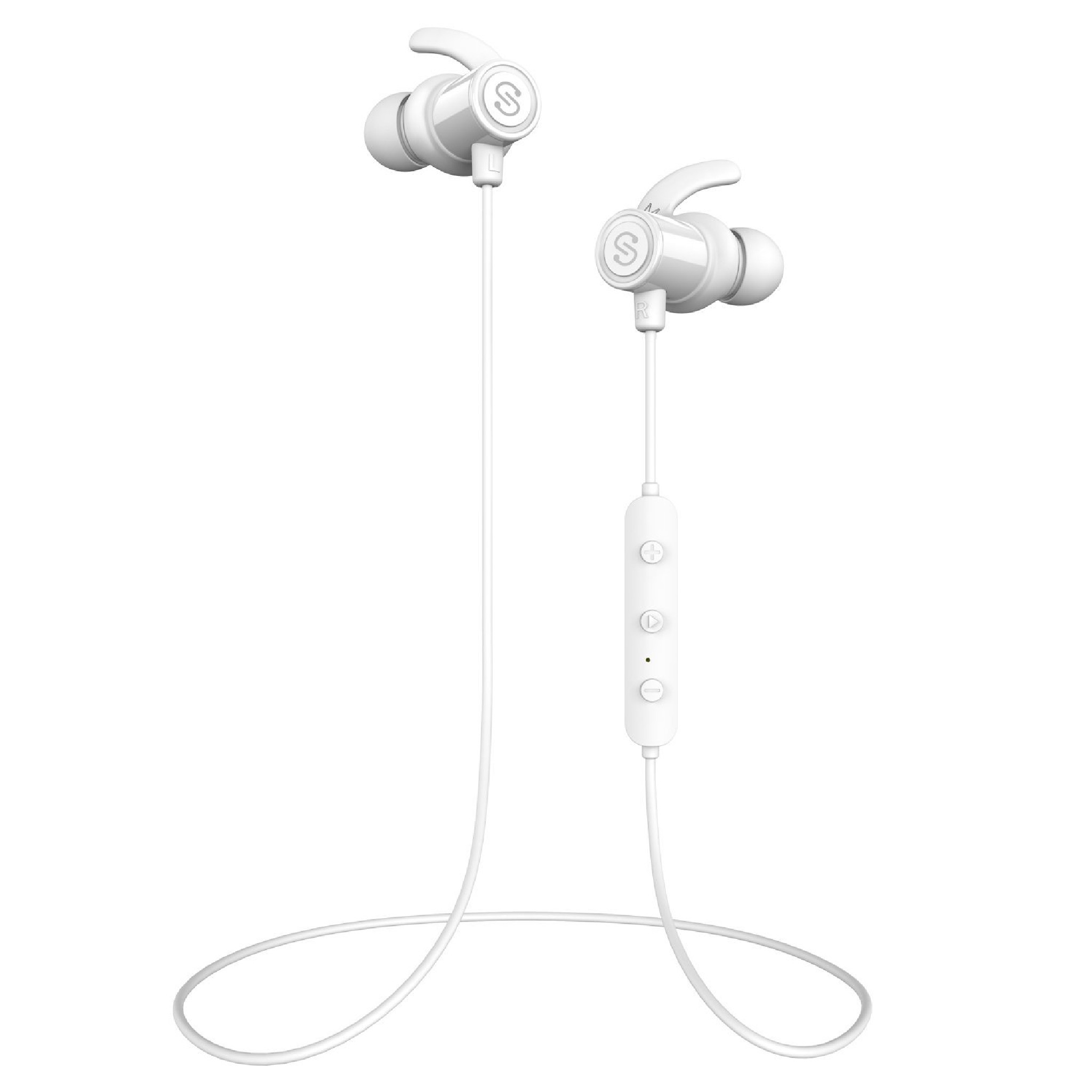  سماعة ساوندبيتس كيو 30+ أبيض -SoundPEATS Q30-Plus White 