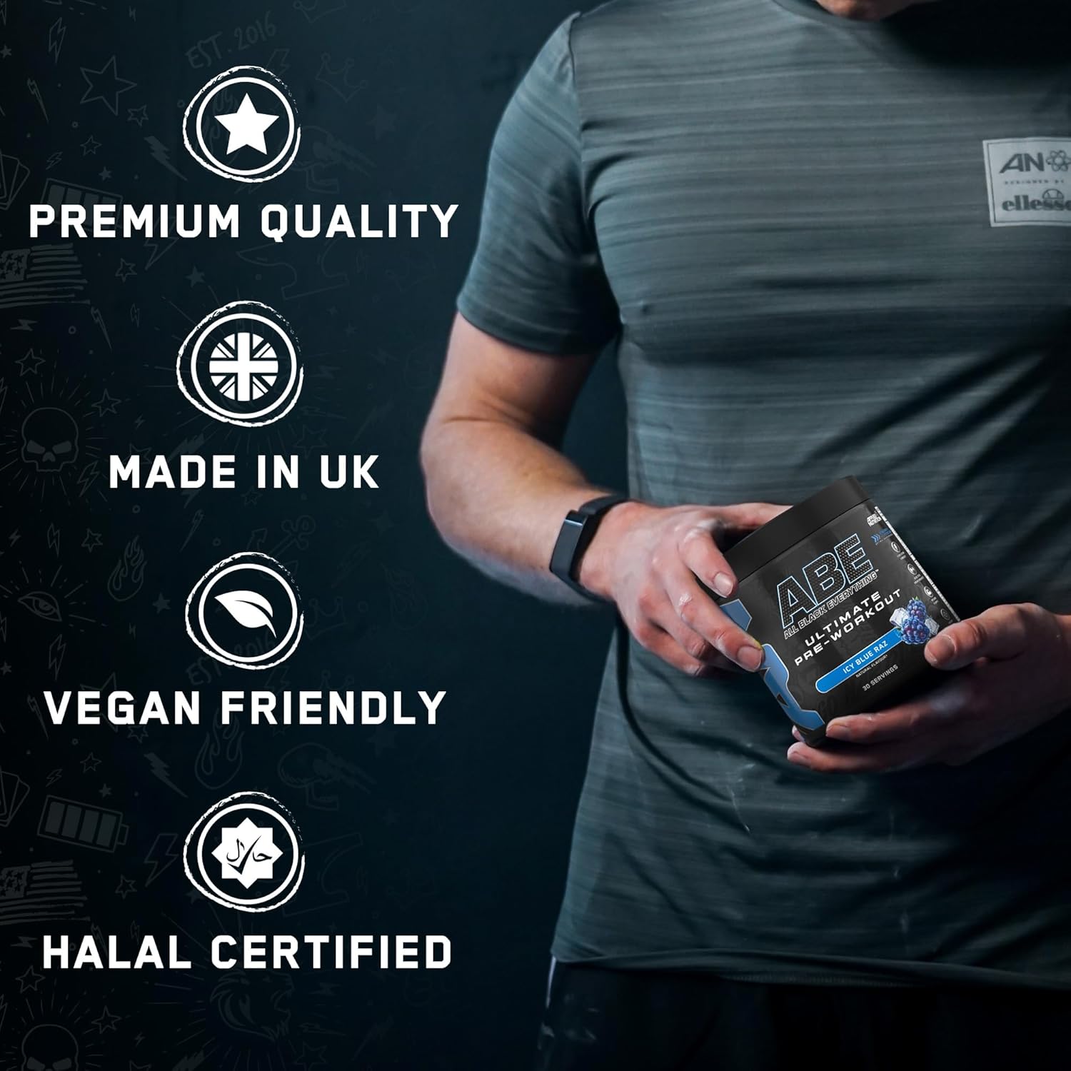  أبلايد نيوتريشن - اي بي اي ماقبل التمرين - Applied Nutrition Sample ABE Pre Workout  