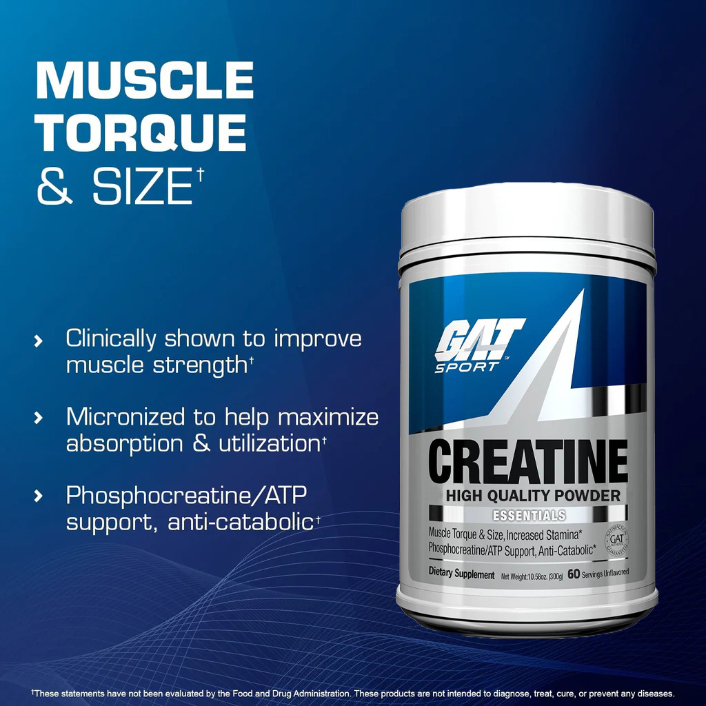  جات سبورت مسحوق كرياتين مونوهيدرات GAT SPORT Creatine Monohydrate 