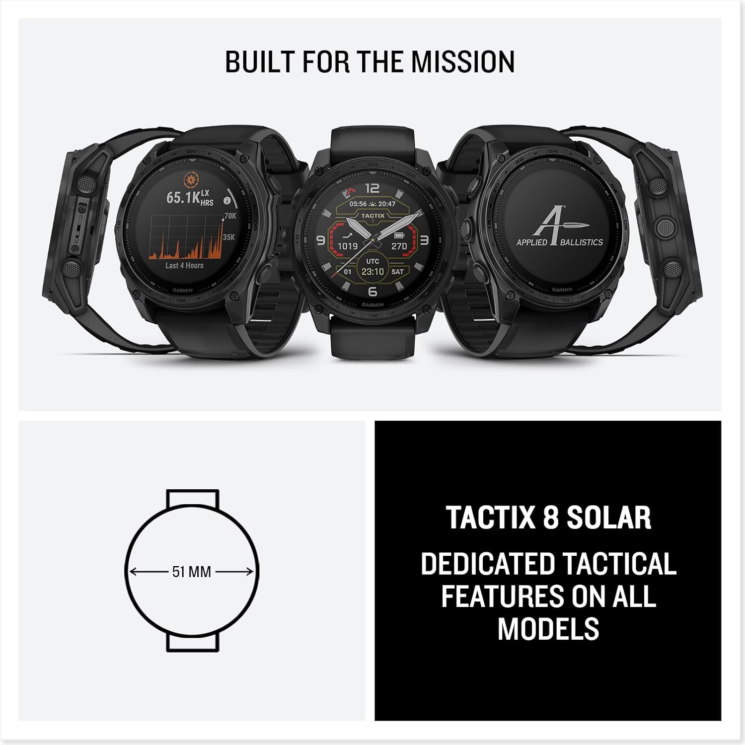  Garmin Tactix 8 Solar  