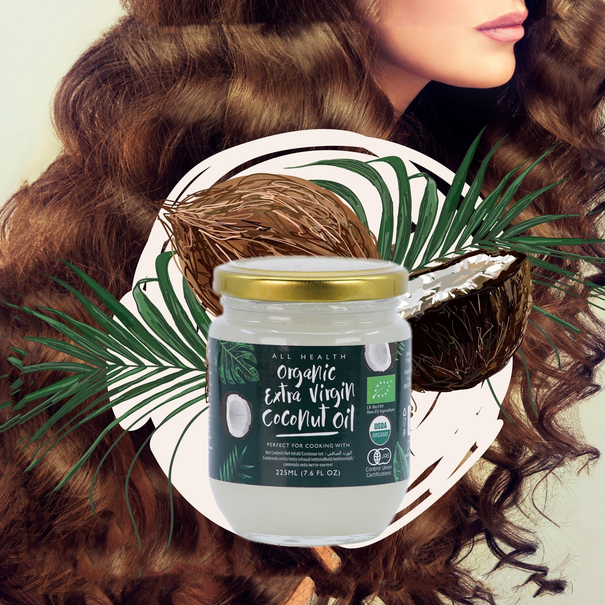  All Health - Organic Extra Virgin Coconut Oil 