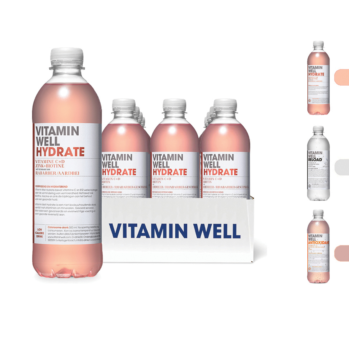  فيتامين ويل - مياه مكنهه بالفيتامينات Vitamin Well Flavoured Water 