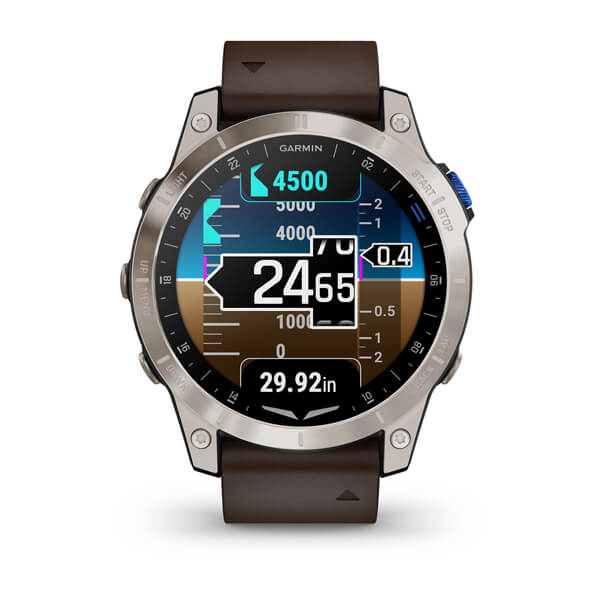  Garmin Watch For Aviators, Model D2 Mach 1 