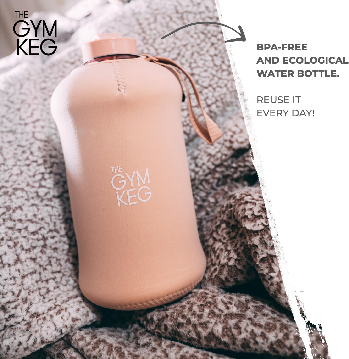  The Gym Keg - Sports Water Bottle (2.2 L) 