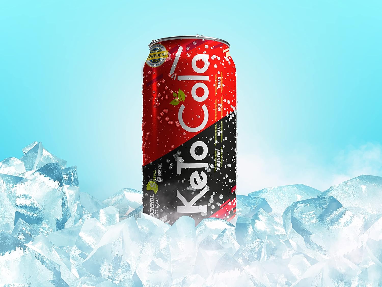  لابيرفا -كيتو كولا (24 علبة) - laperva Keto Cola Healthy Drink 