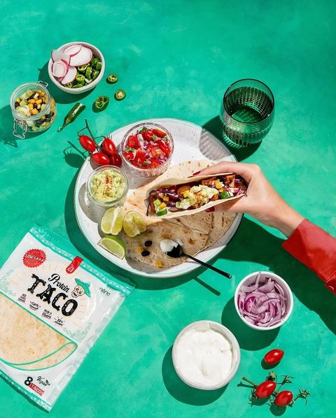  نانو سبس - خبز التاكو بالبروتين (176 جم) - Nano Supps Protein Taco  