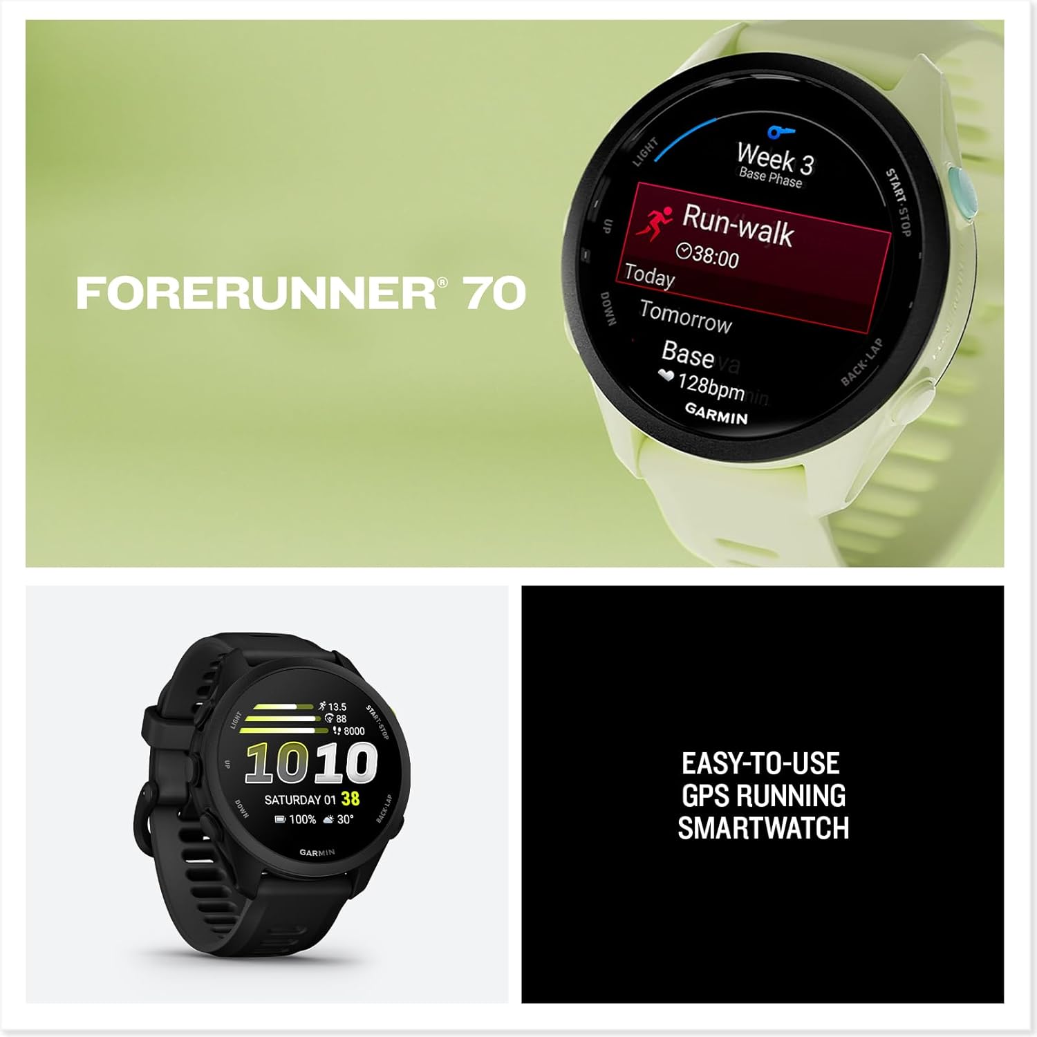  ساعة جارمن الذكية موديل فوريرنر 70 (Garmin Forerunner 70) 