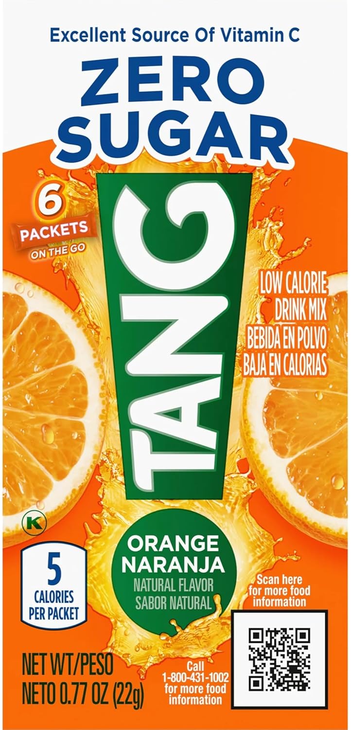  Tang - On The Go Sugar Free Drink Mix (6 sticks) 