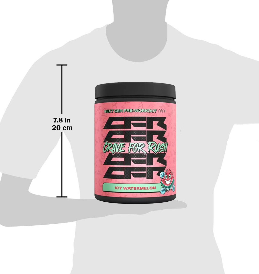  Nano Supps - Crave For Rush pre-workout 
