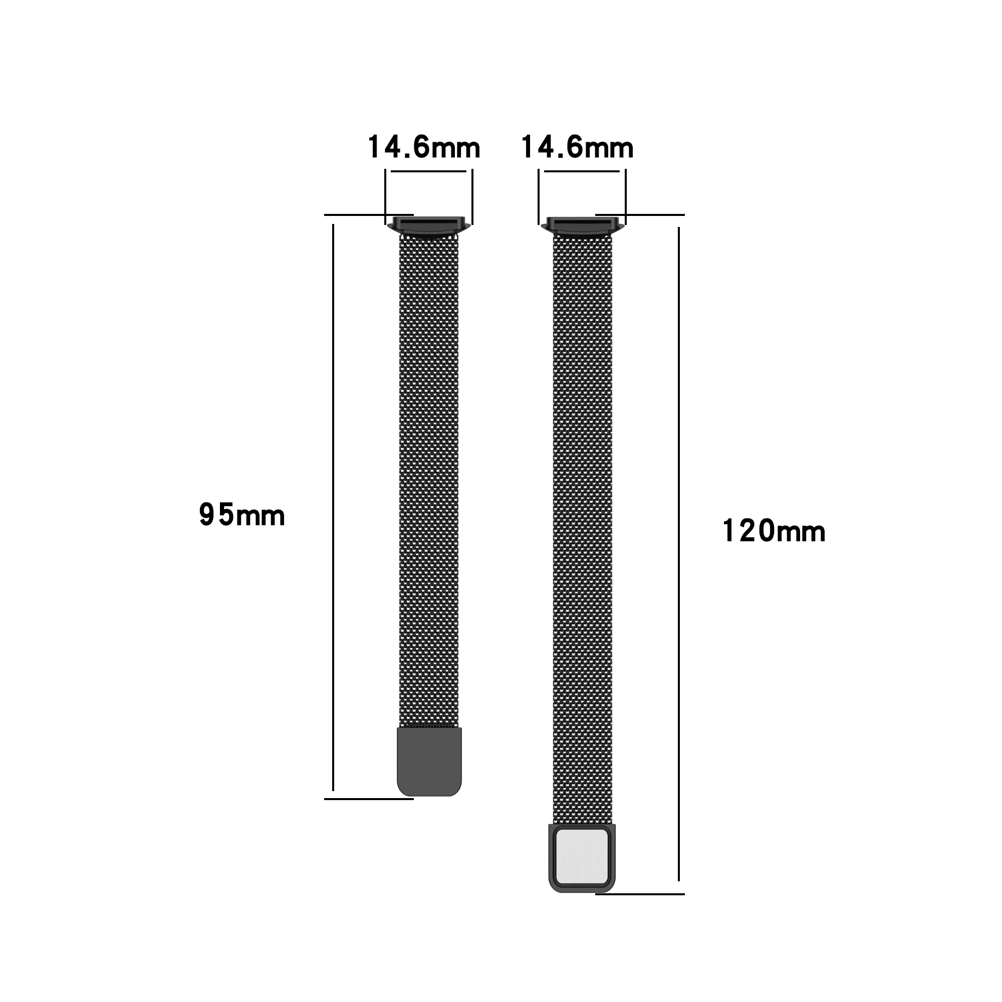  Stainless Steel Band for Fitbit Luxe 