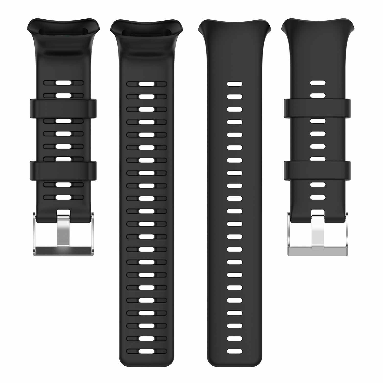  Silicon Band for Polar Vantage V Black 