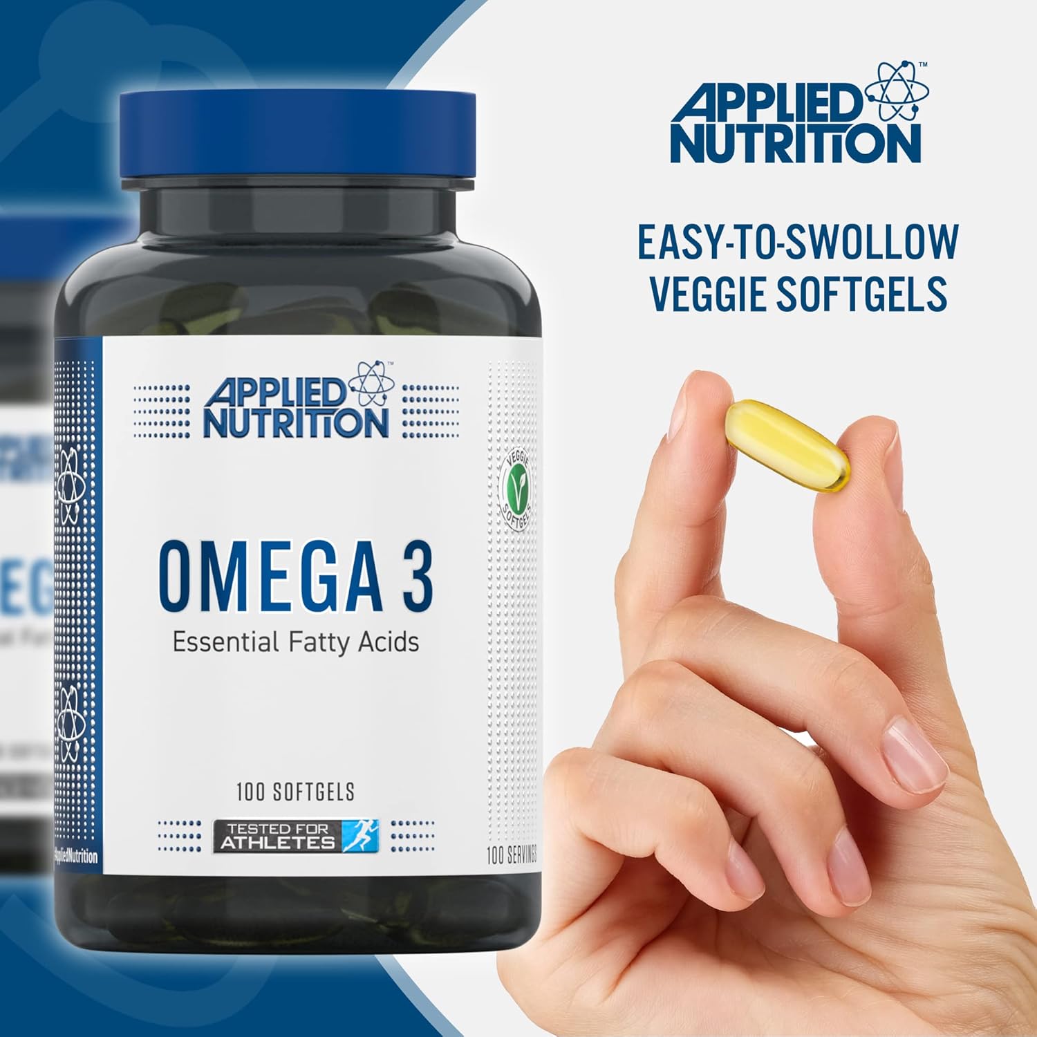  ابلايد نيوترشن - اوميجا 3 (100 كبسولة) - Applied Nutrition Omega 3 