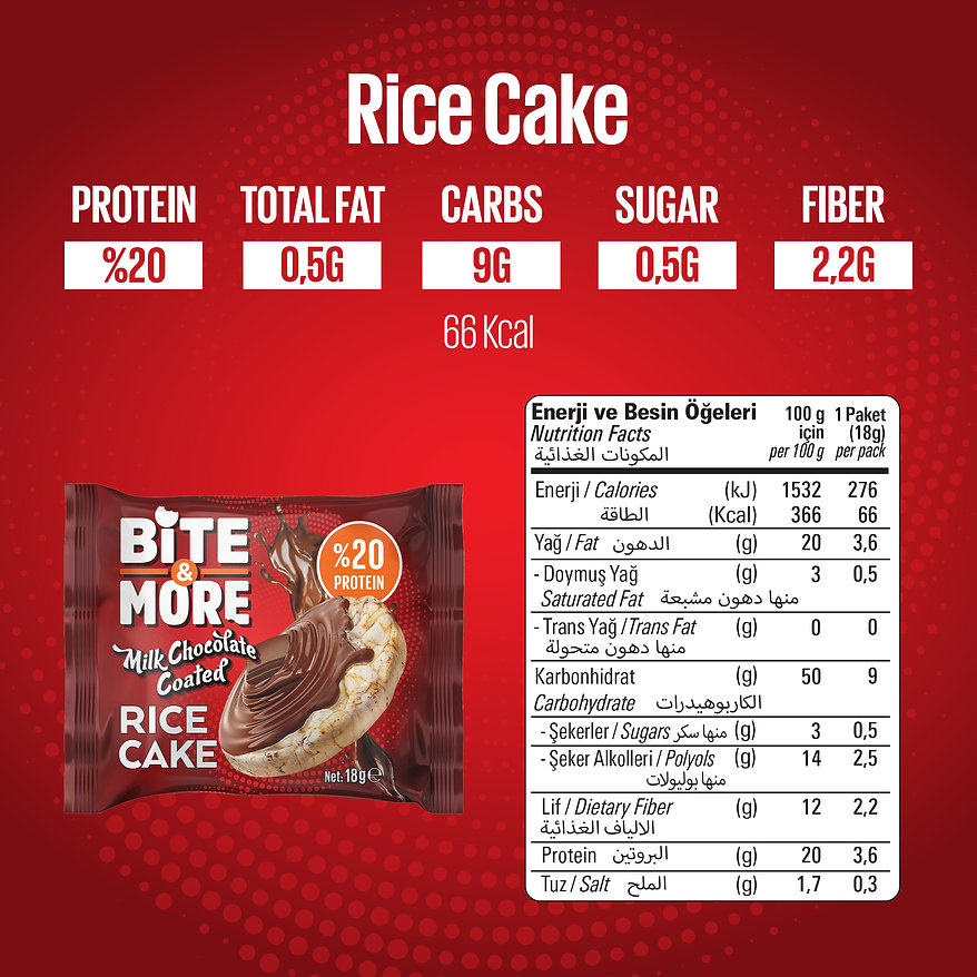 Bite And More -  Protein Rice Cake 