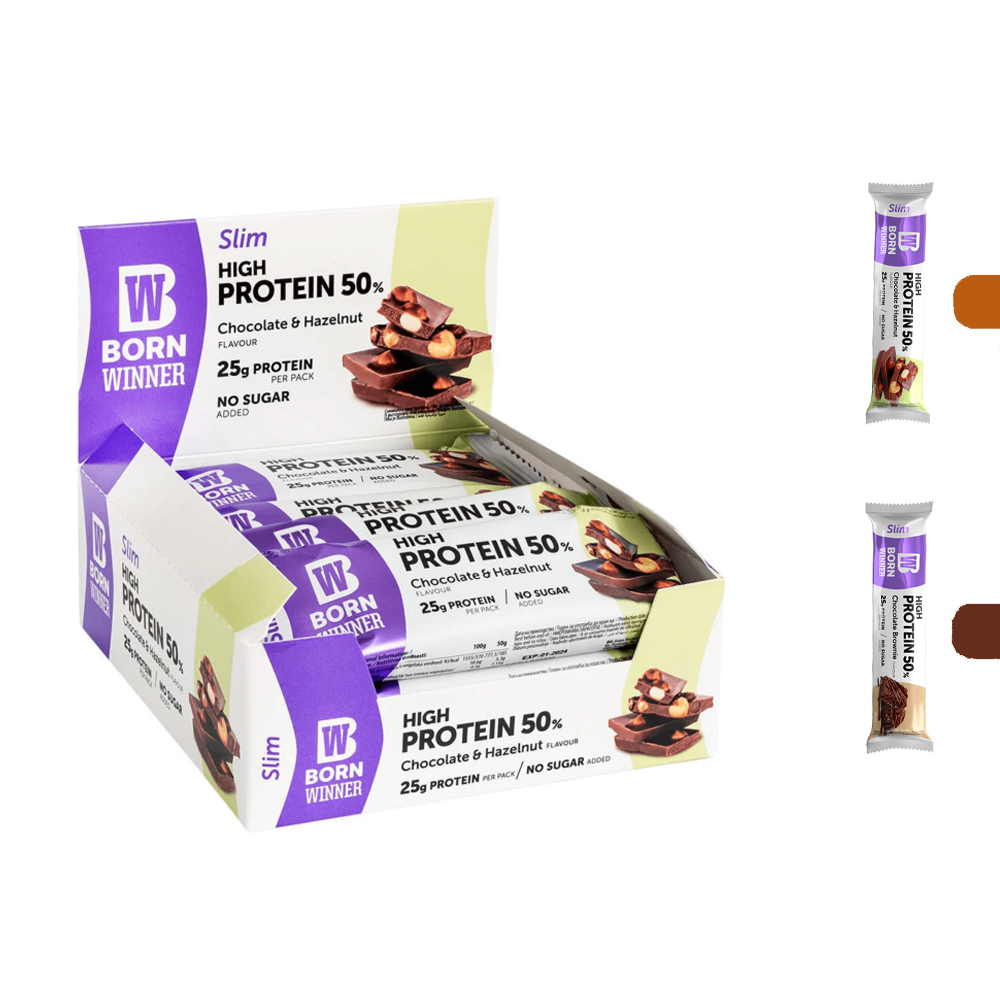  بورن وينر -  سلم بروتين بار  - Born Winner Slim Protein Bar 