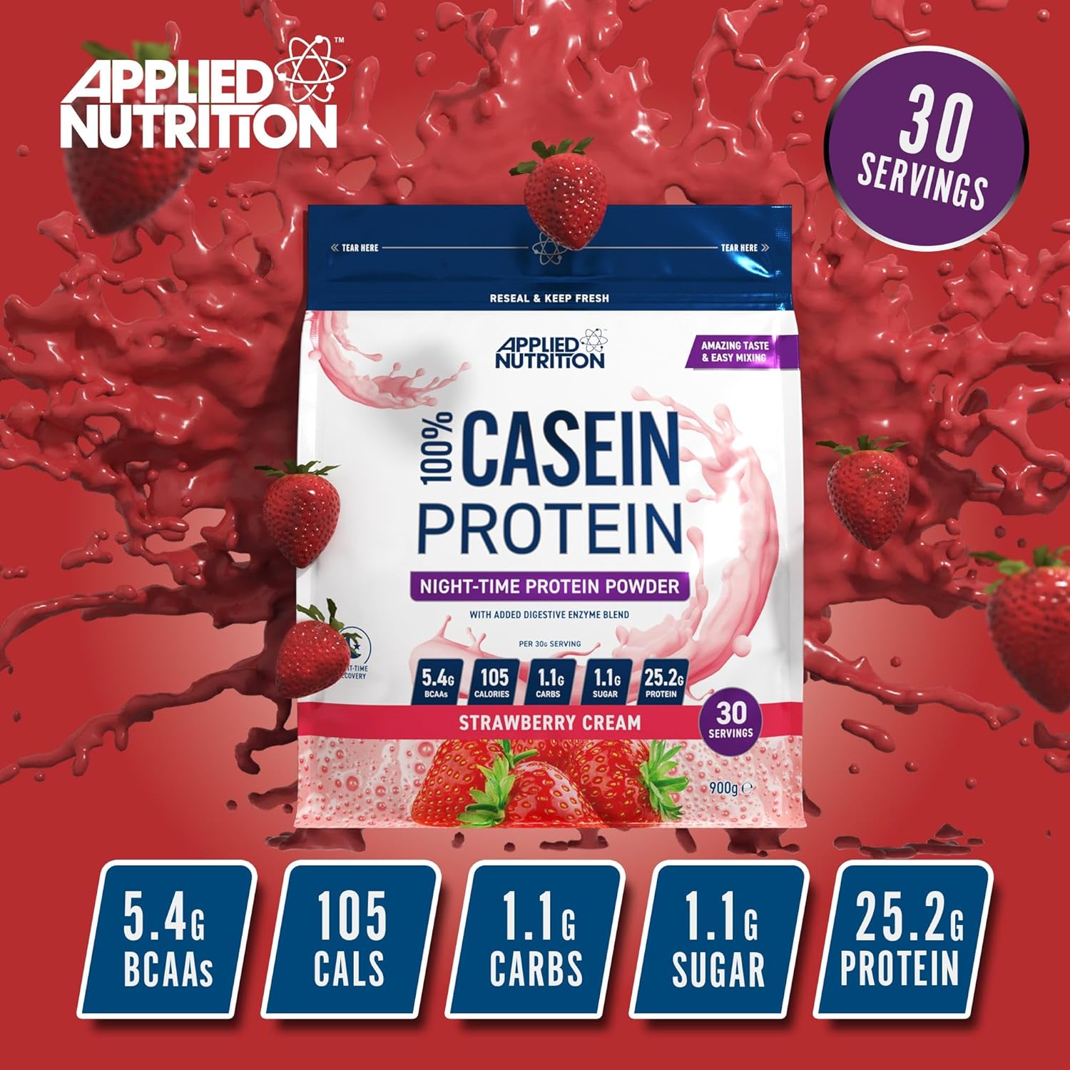  Applied Nutrition - Micellar Casein Protein 