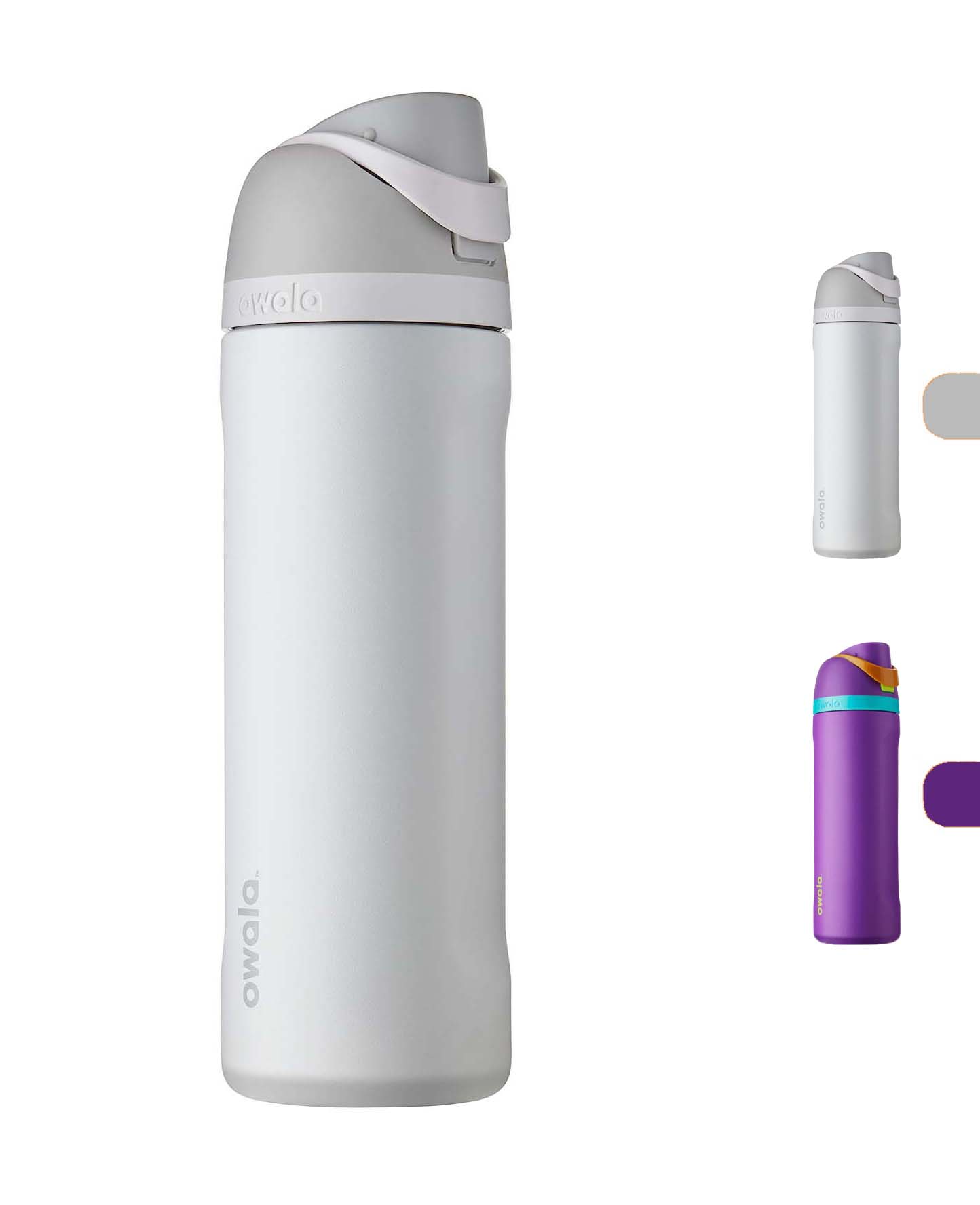  أوالا فري سيب زجاجة مياه ستانلس ستيل المعزول (709مل) - Owala FreeSip Insulated Stainless Steel Water Bottle 