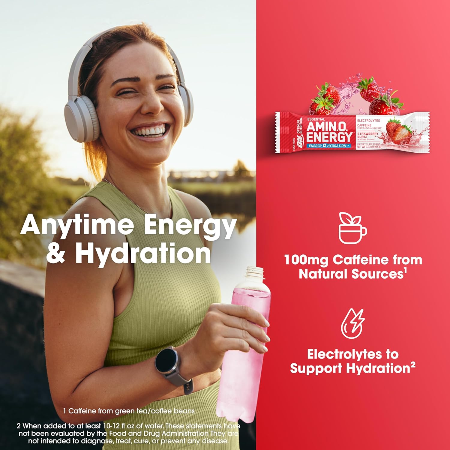  Optimum Nutrition Essential Amino Energy + Electrolytes 