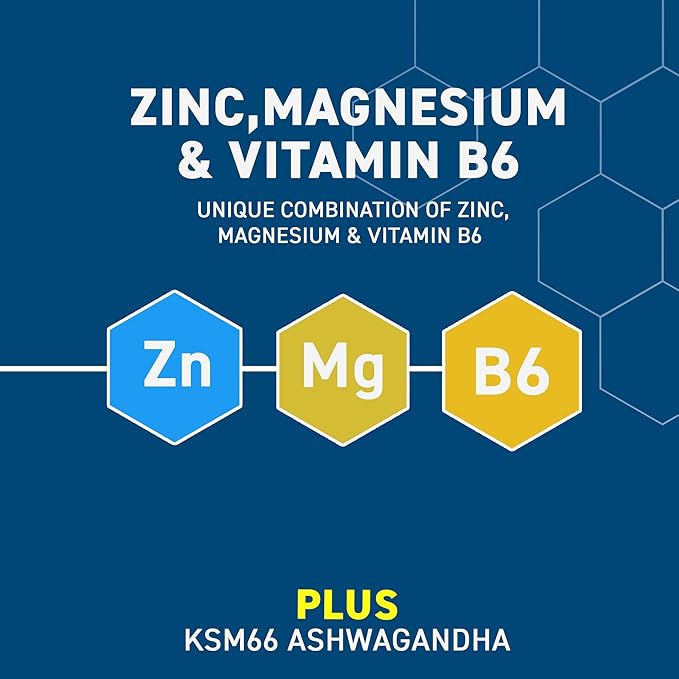  ابلايد نيوترشن - ZMA مع اشواجندا (90 كبسولة) - Applied Nutrition ZMA With Ashwagandha 