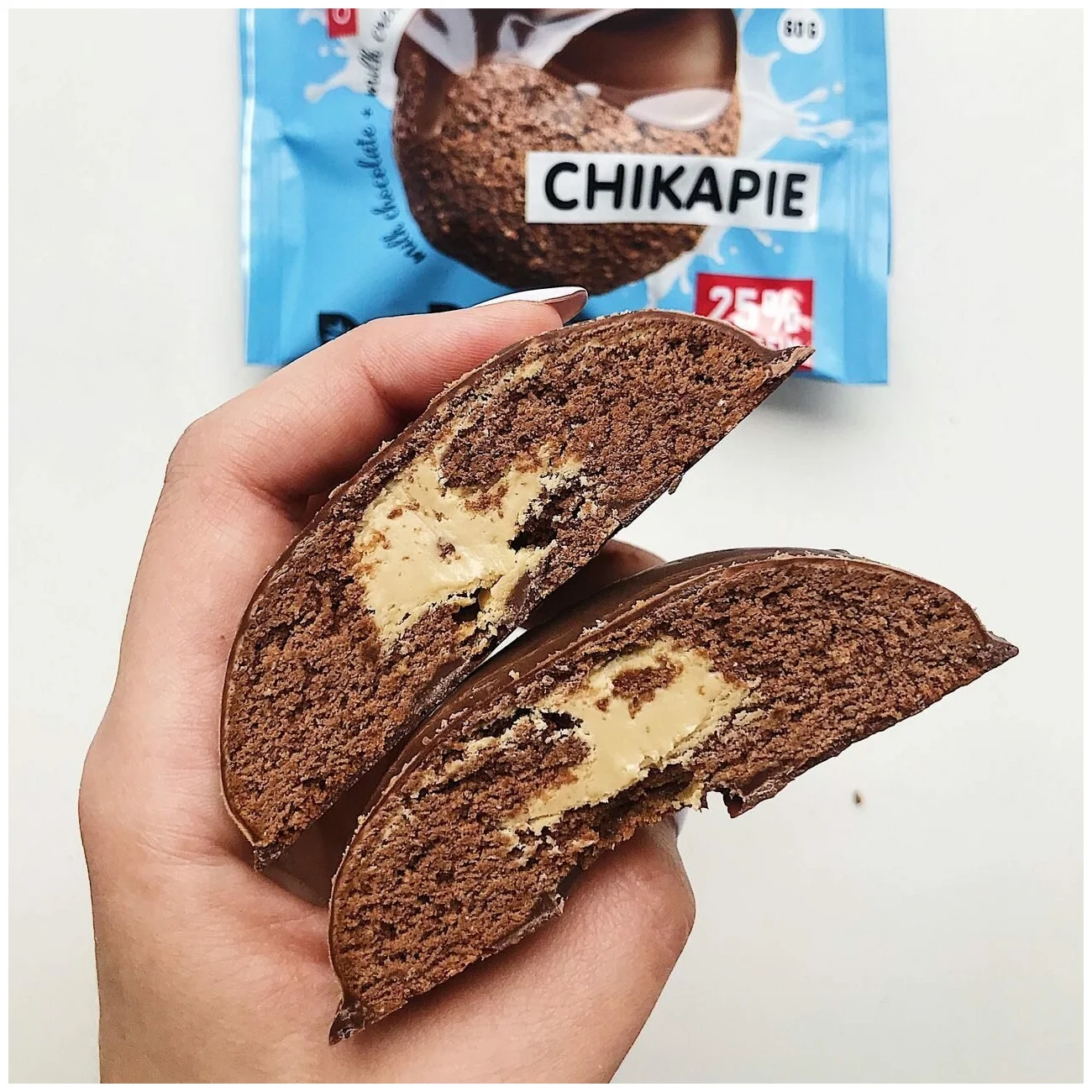  شيكالاب شيكاباي بسكويت عالي البروتين CHIKALAB Chikapie Protein Cookie 