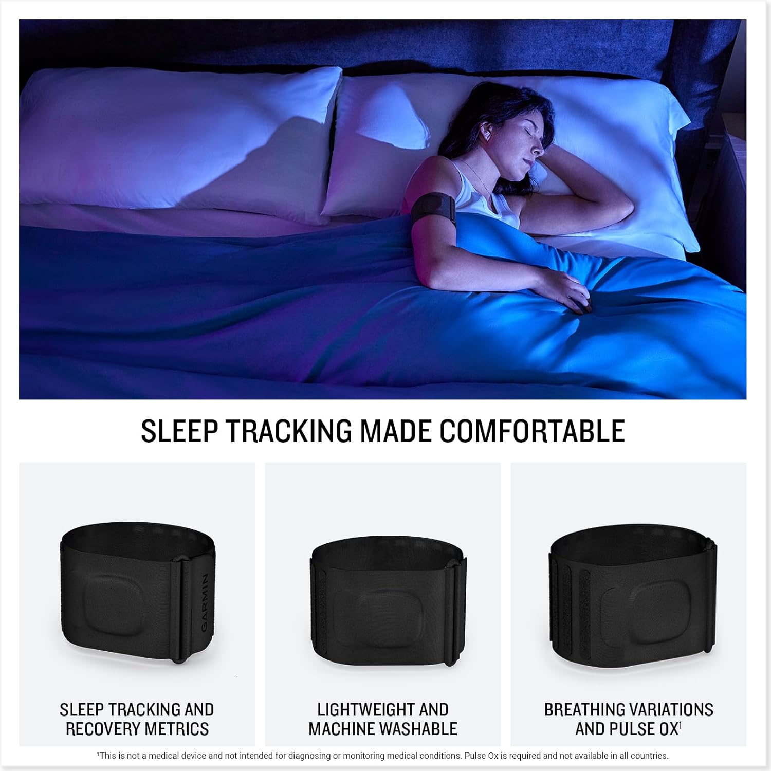  جارمن اندكس جهاز مراقبة النوم ( Index Sleep Monitor) 
