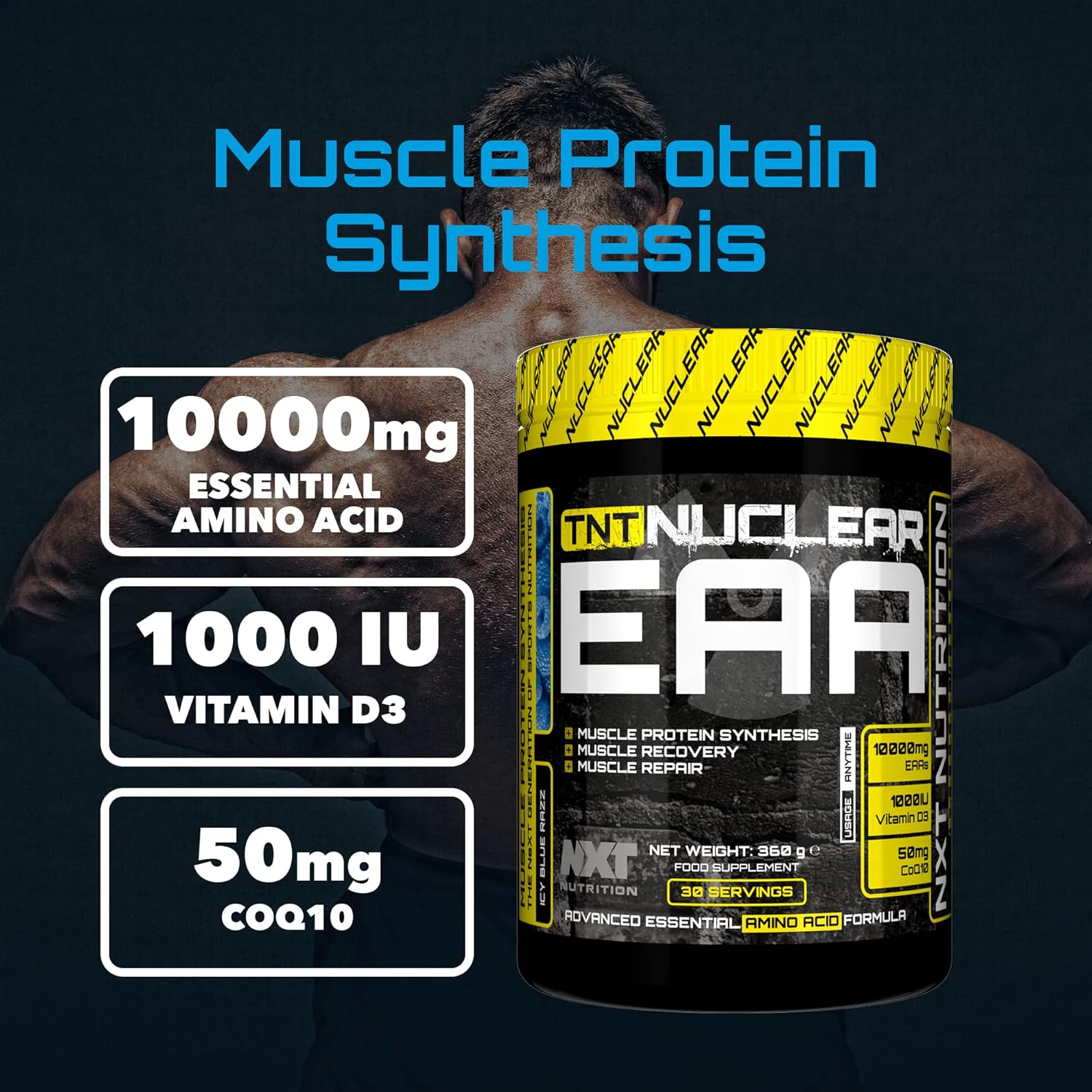  نكست نيوتريشن - تي إن تي نيوكلير الاحماض الامينية (360 جم) - NXT Nutrition TNT Nuclear EAA 