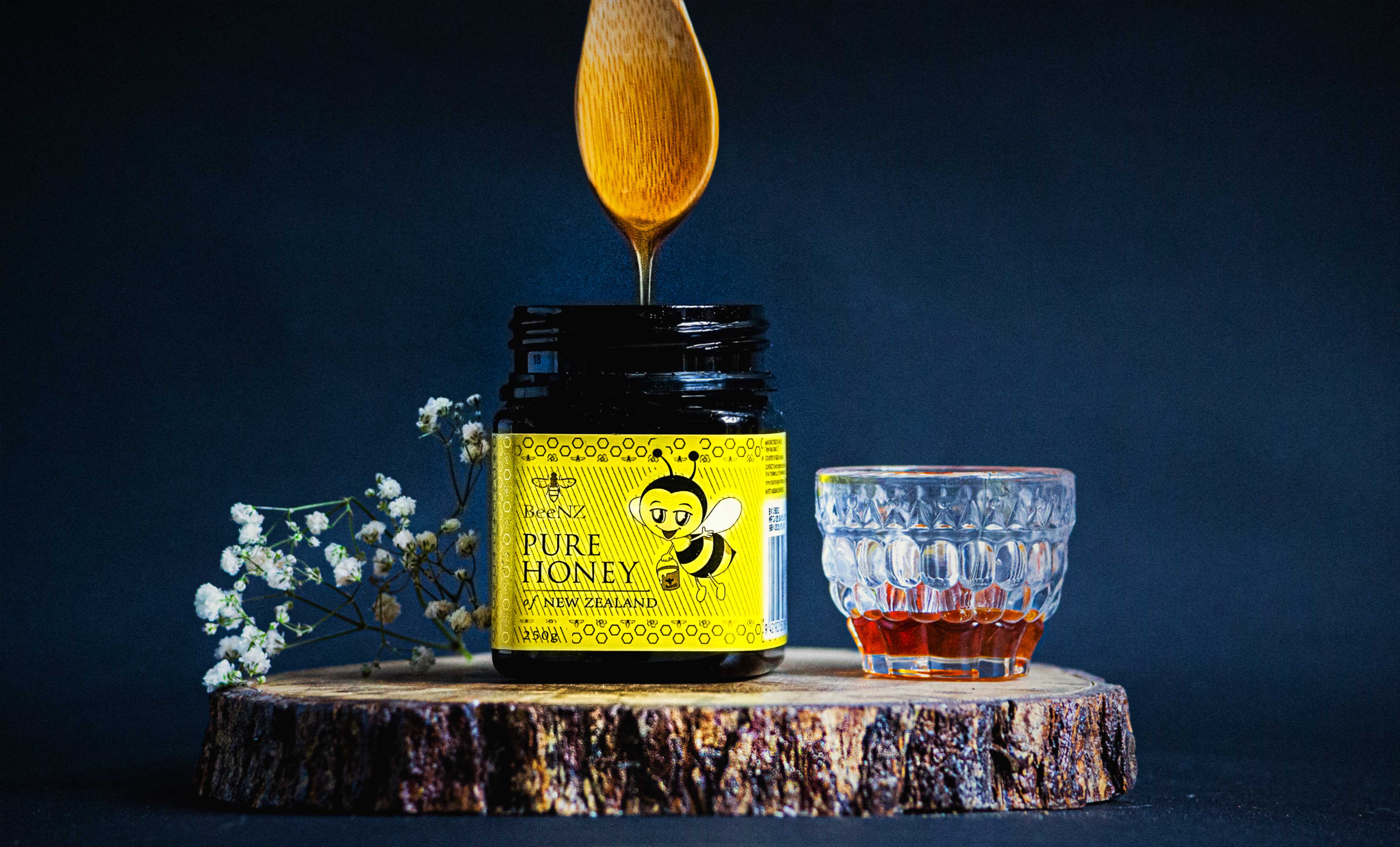  بينز - عسل نيوزلندي نقي (250جم) - Beenz Pure Honey of NewZealand 