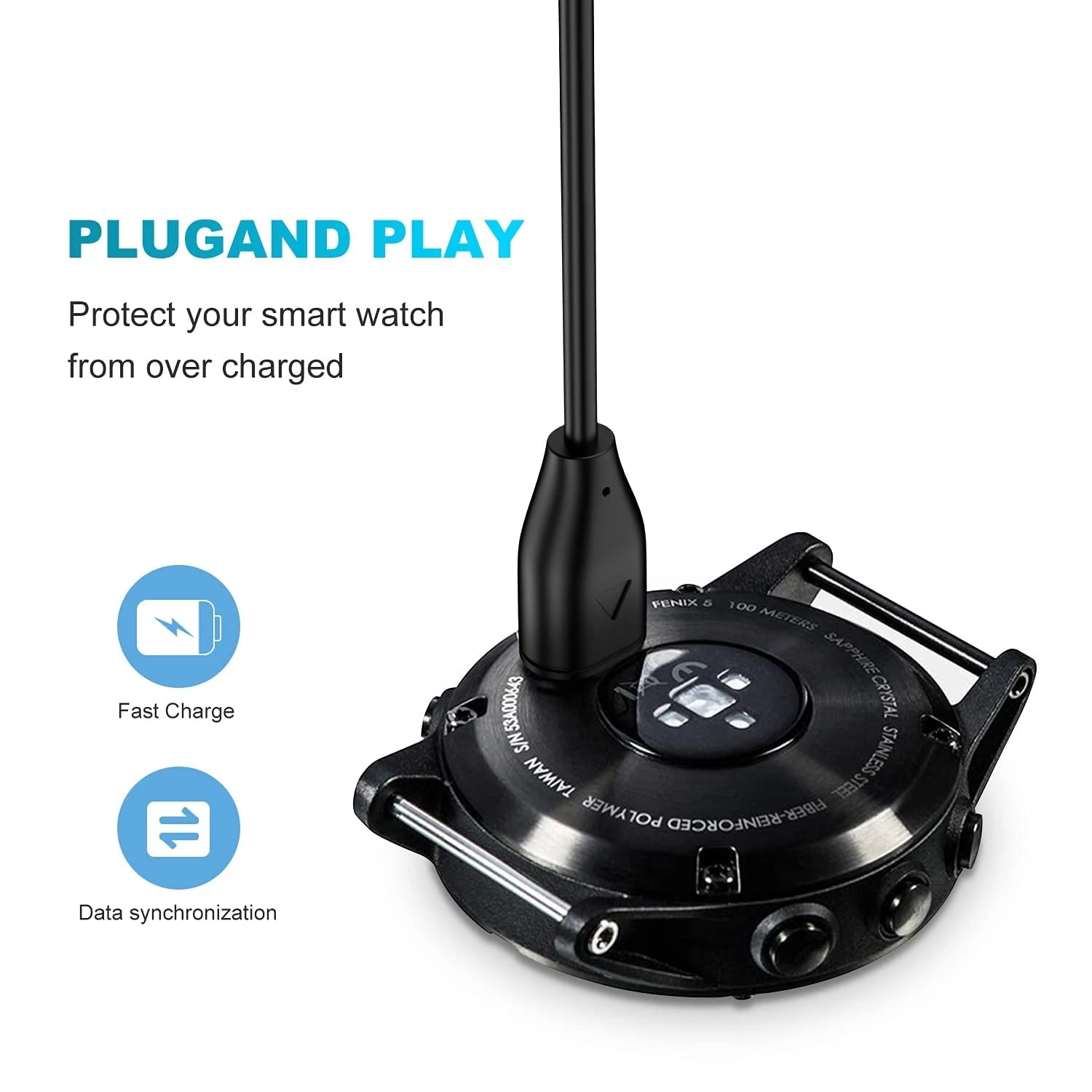  Charging Cable for Garmin Watches made by Garmin 