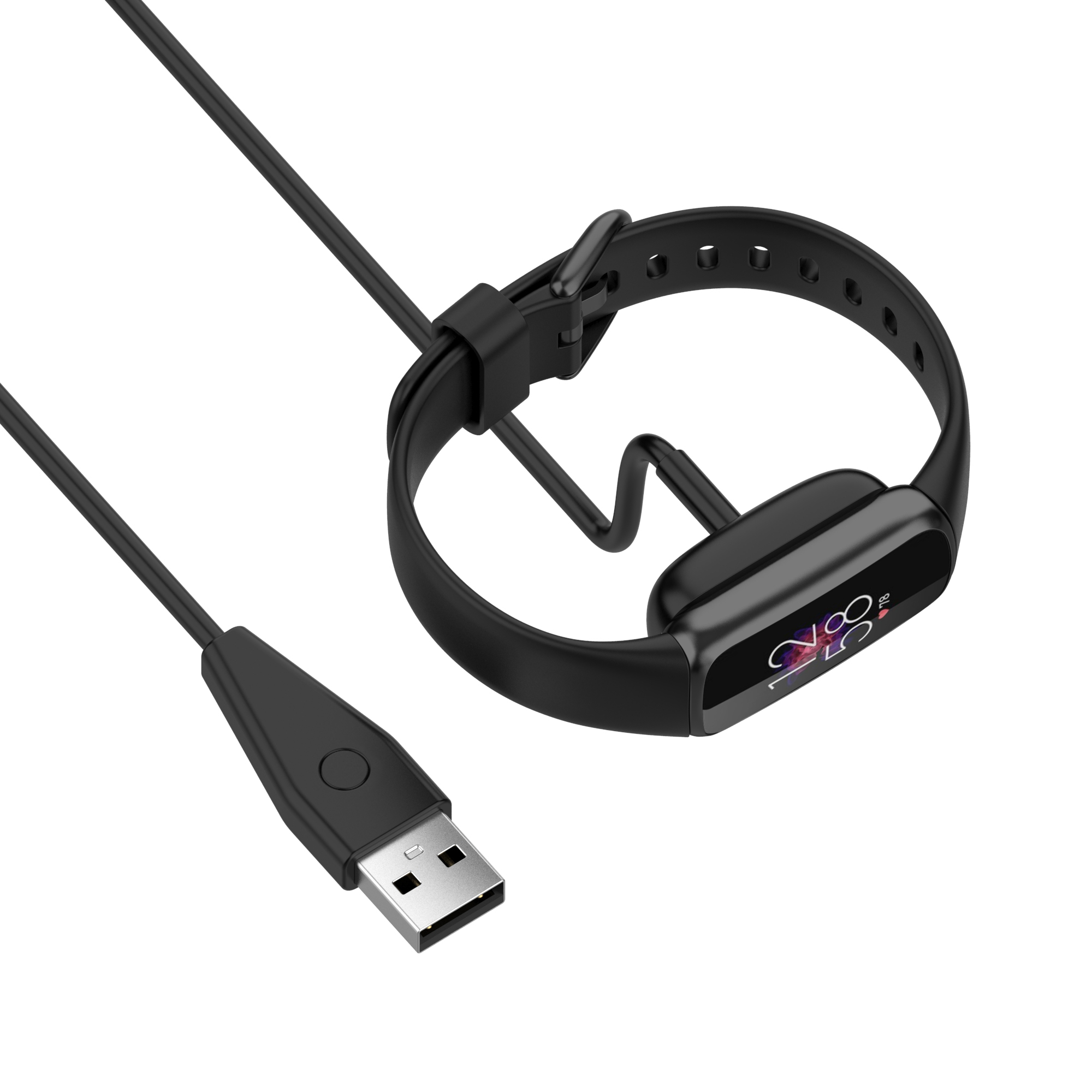  سلك شاحن لساعة فيتبيت لوكس-Charging Cable for Fitbit Luxe 