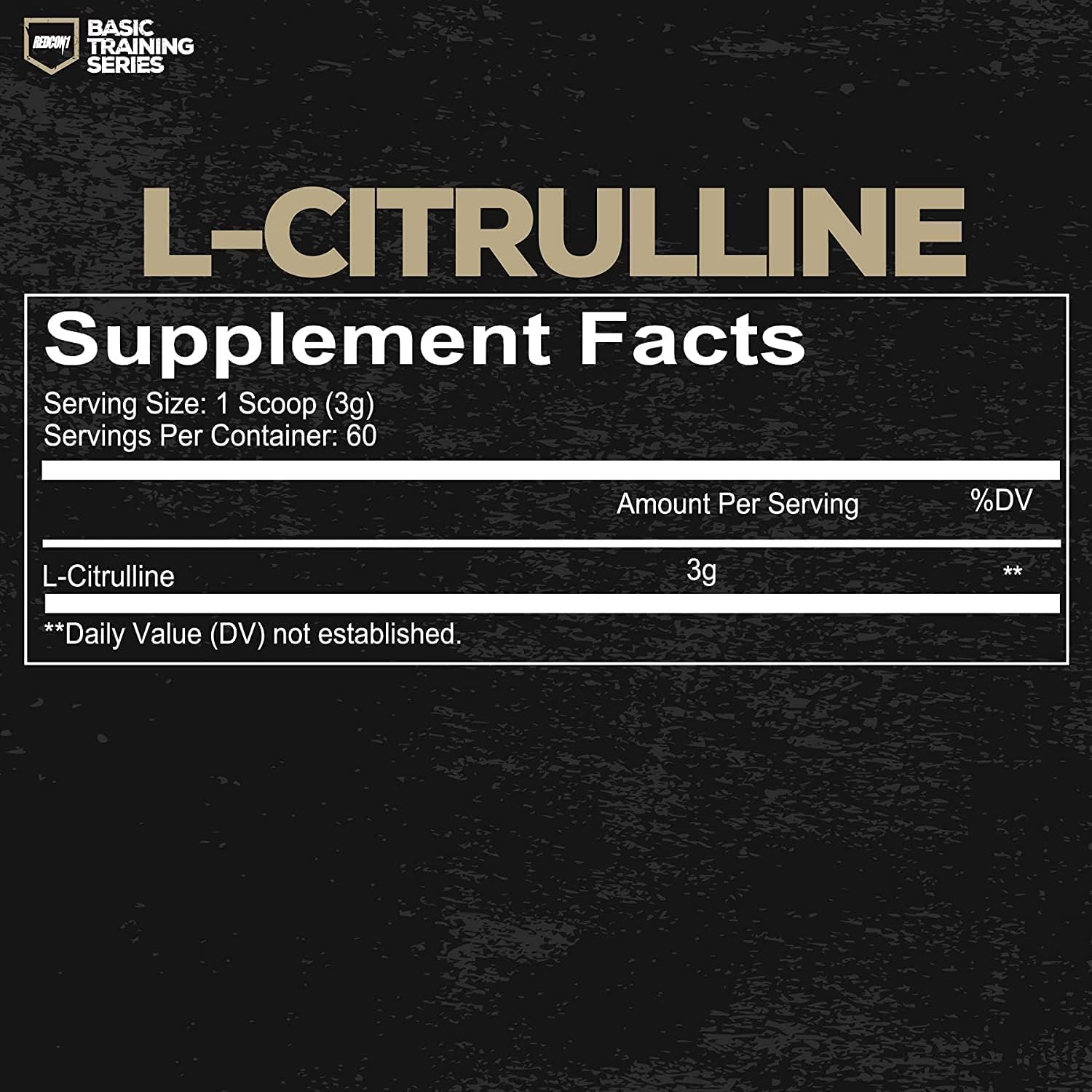  Redcon1 - L-Citrulline Basic Training Series Pumps 