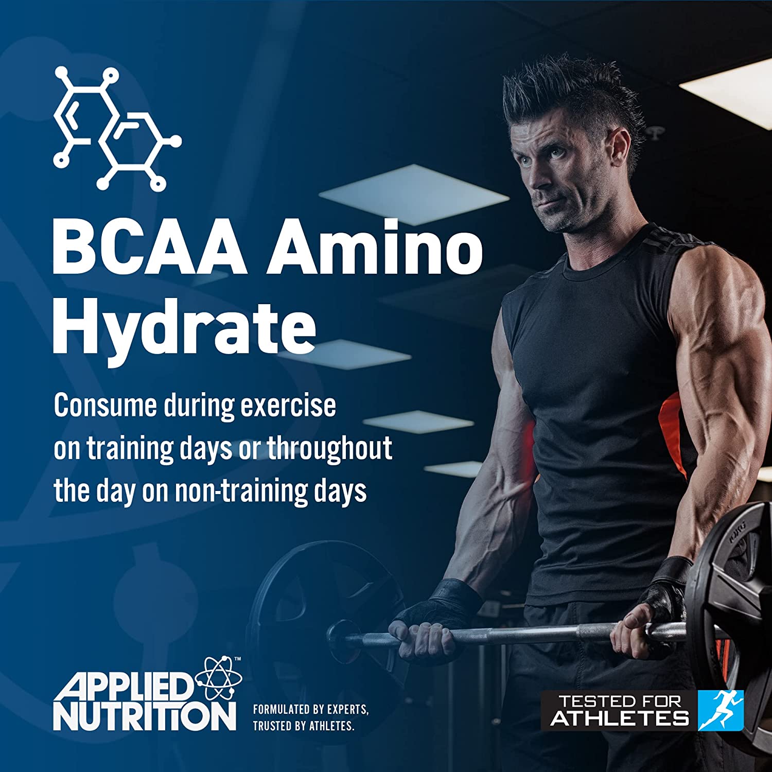 ابلايد نيوترشن بي سي ايه امينوهيدرات, (32 حصة) Applied Nutrition BCAA Amino