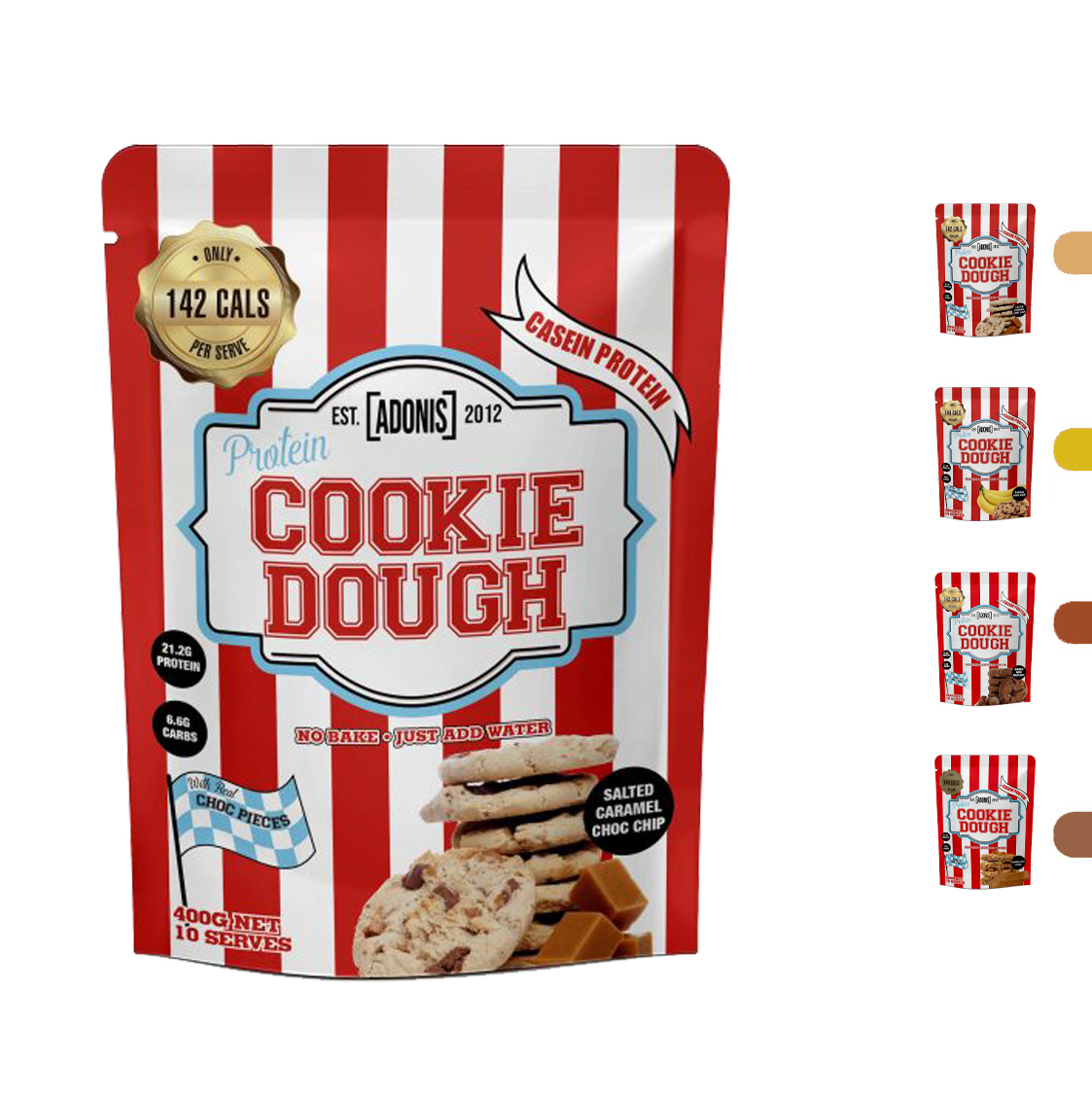  ادونيس -  بروتين كوكي دو (400 جم) - Adonis Protein Cookie Dough 