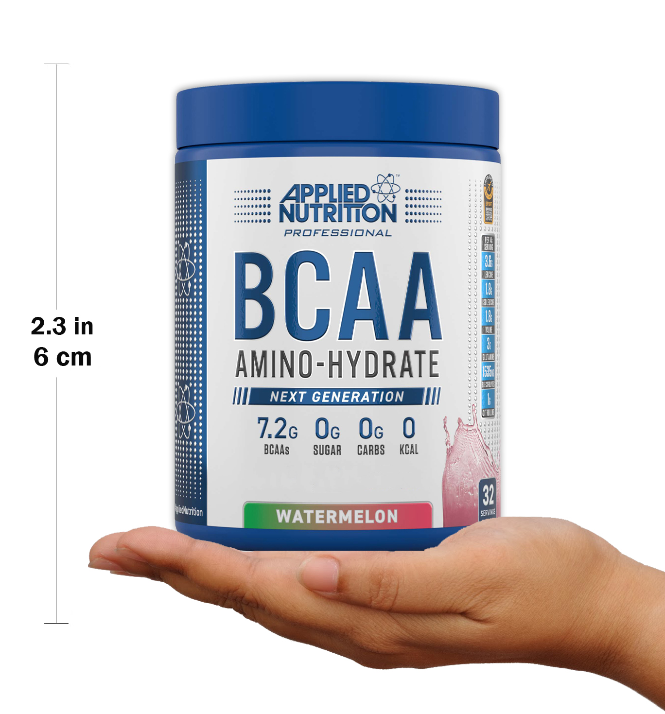 ابلايد نيوترشن بي سي ايه امينوهيدرات, (32 حصة) Applied Nutrition BCAA Amino