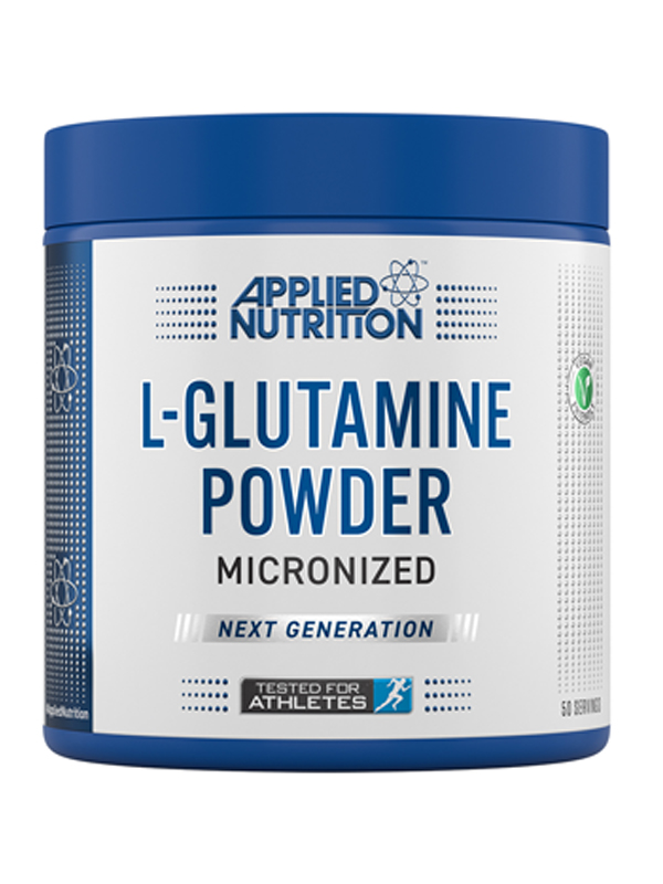  أبلايد نيوتريشن - إل-جلوتامين باودر ميكرونيزيد (50 حصة غذائية) Applied Nutrition L-Glutamine 