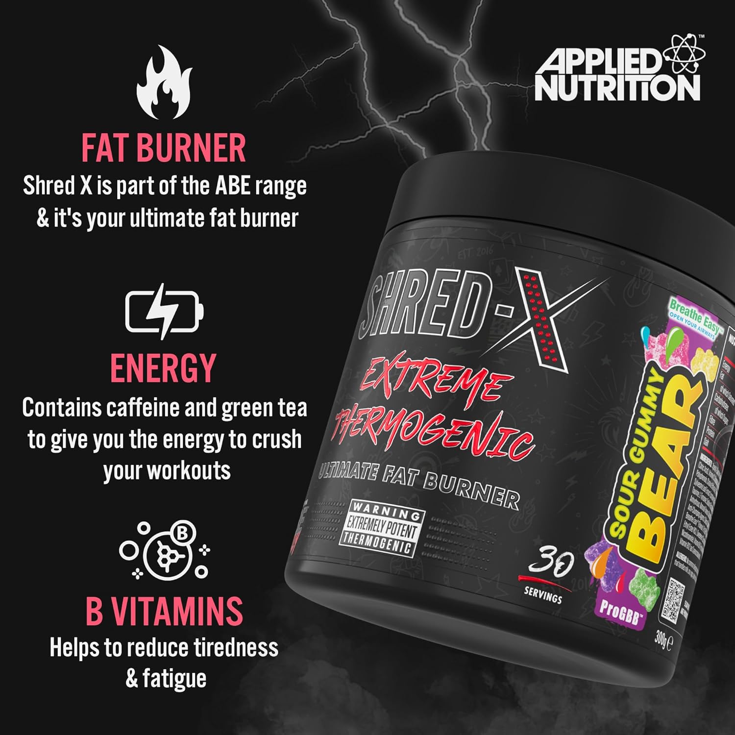 Applied Nutrition - Shred X Fat Burner 