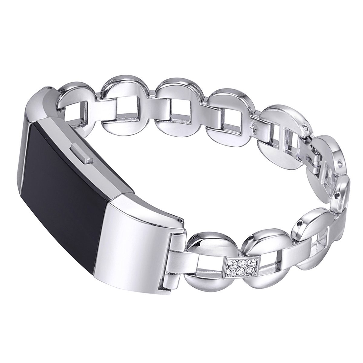  سوار تبديل معدني لساعة فيتبيت تشارج 2 -Metal band for Fitbit Charge 2 