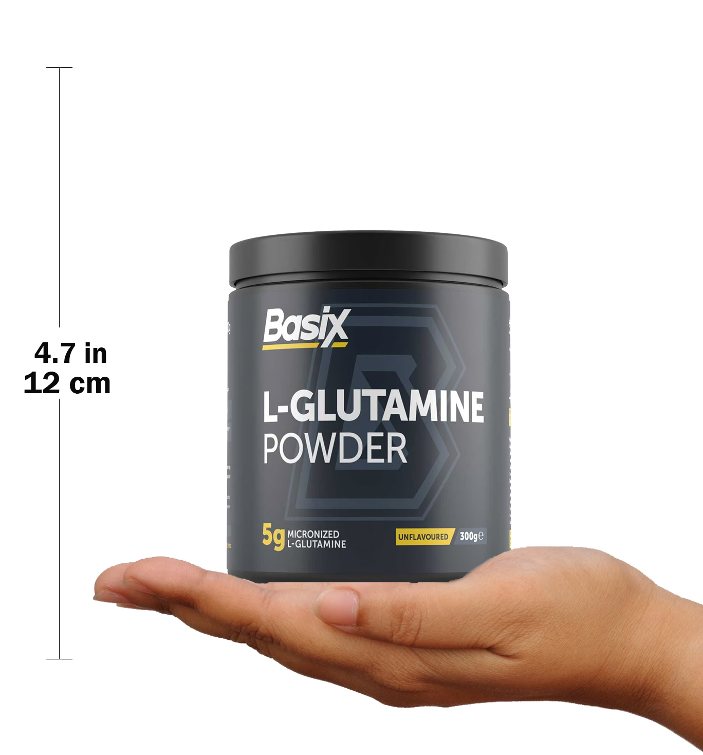  بيسيكس - الجلوتامين بودرة  Basix Nutrition L-Glutamine Powder 
