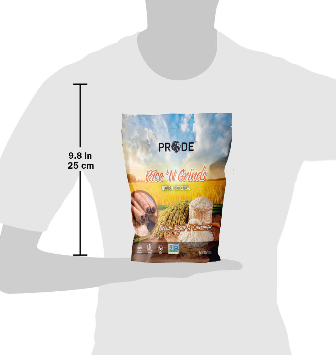  برايد فودز - رايس آند جريندز كريمة الأرز (12 حصة) - Pride Foods Rice N Grinds 